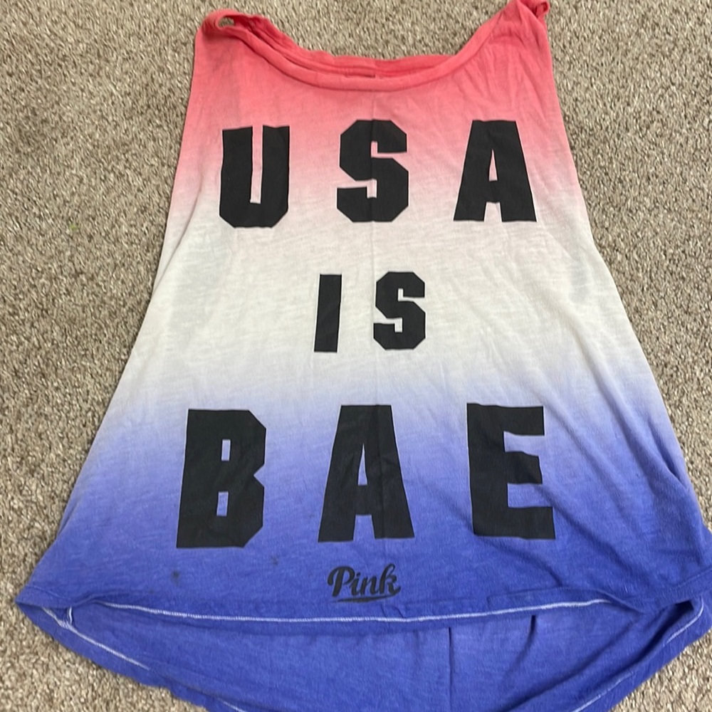 Pink Victoria Secret Tank Top